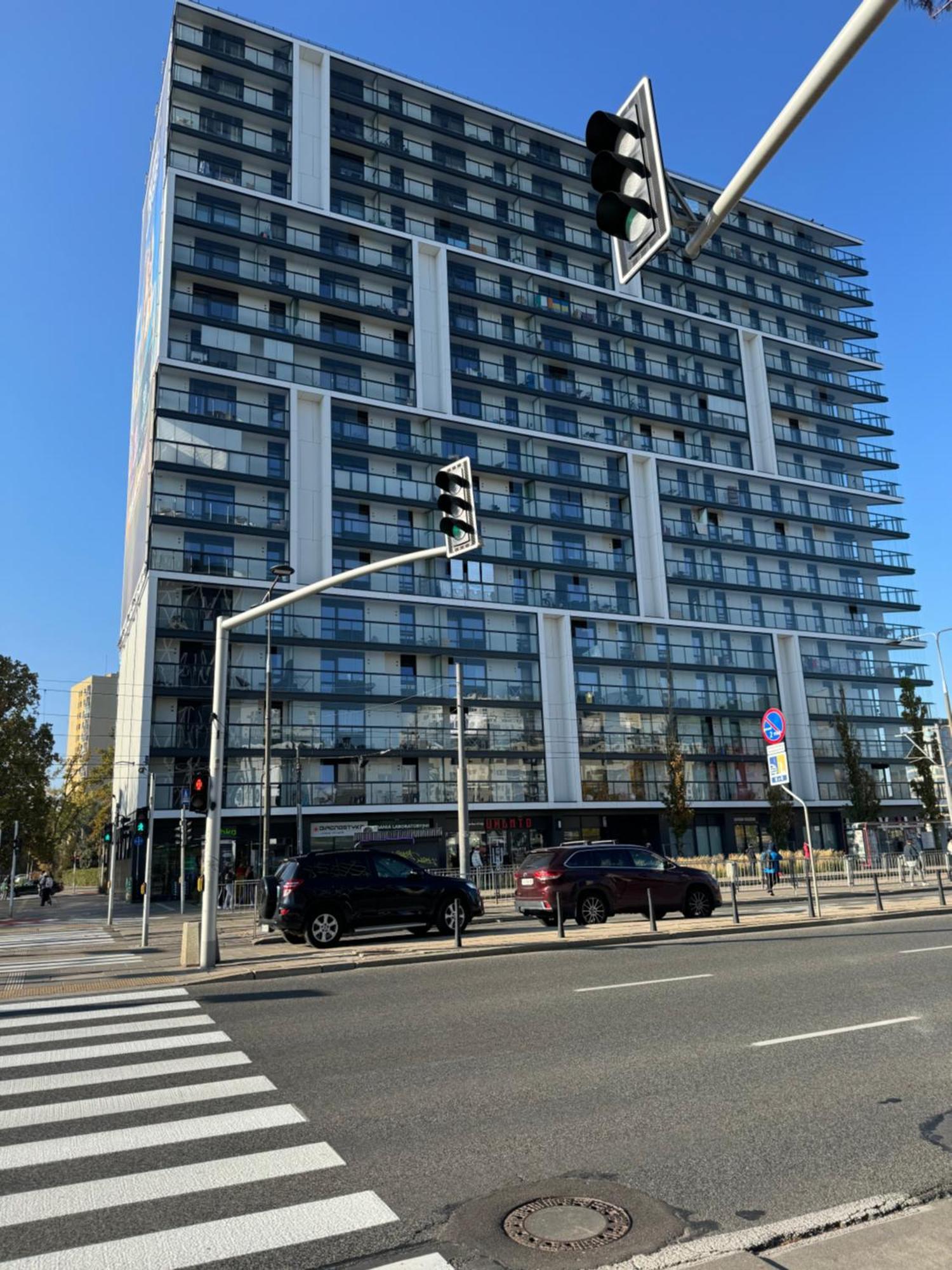 Metro Wilanowska Aparts Warschau Exterior foto